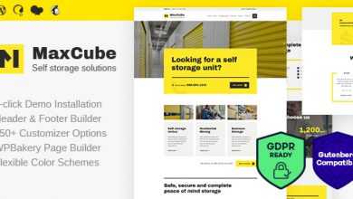 Photo of [Download-S2] MaxCube v1.1 - Self Storage Business WordPress Theme