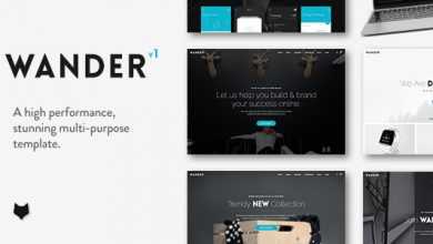 Photo of [Download-S2] Wander v1.1.2 - The Multi-Purpose Template