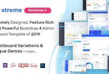 Photo of [Download-S2] Xtreme Admin - Powerful Bootstrap 4 Dashboard Template