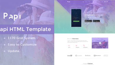 Photo of [Download-S2] Papi App HTML Template