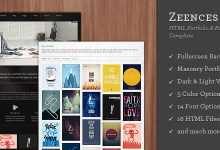 Photo of [Download-S2] Zeences - HTML Portfolio & Business Themeforest Template
