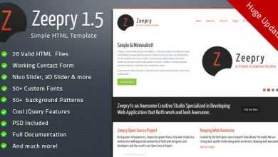 Photo of [Download-S2] Zeepry - Simple Minimalist Themeforest Template