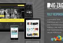 Photo of [Download-S2] ZigZag - Themeforest Fully Responsive One Page Template