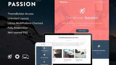 Photo of [Download-S2] Passion - Creativemarket Email + Builder Access