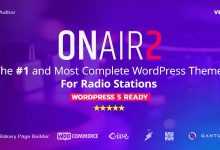 Photo of [Download-S2] Onair2 v3.3.8 - Radio Station WordPress Theme