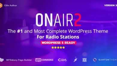 Photo of [Download-S2] Onair2 v3.3.8 - Radio Station WordPress Theme