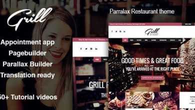 Photo of [Download-S2] Grill v1.2 - Themeforest Parallax Restaurant & Events