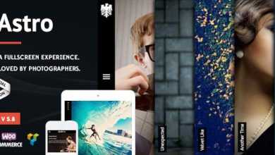Photo of [Download-S2] Astro v5.8 - Showcase/Photography Wordpress Theme