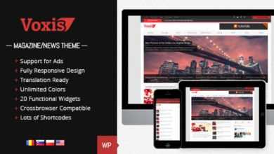 Photo of [Download-S2] Voxis - Themeforest Responsive News, Magazine WP Theme
