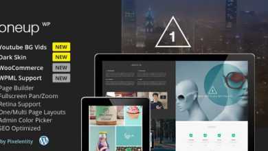 Photo of [Download-S2] OneUp - Themeforest One Page Parallax Retina WP Theme