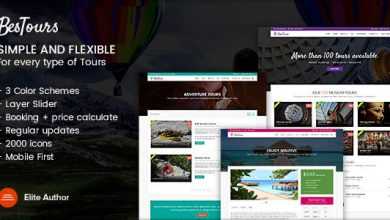 Photo of [Download-S2] BESTOURS v1.1 - Tours, Excursions and Travel multipurpose template