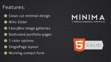 Photo of [Download-S2] Themeforest Minima - A Minimal Personal Portfolio Site