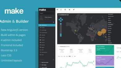 Photo of [Download-S2] Make - Admin Template & Builder - Html & AngularJS