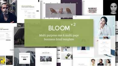 Photo of [Download-S2] Bloom v2.0 - One & Multi Page Business HTML Template