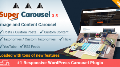 Photo of [Download-S1] Super Carousel v3.6.0 - Responsive Wordpress Plugin