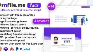 Photo of [Download-S1] Profile.me v1.4 - Saas Multiuser Profile & Resume Script - nulled