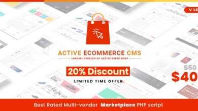 Photo of [Download-S1] Active eCommerce CMS v1.6 - nulled