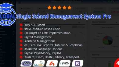 Photo of [Download-S1] Global v4.5 - Single School Management System Pro