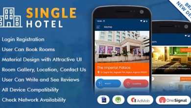 Photo of [Download-S1] Single Hotel App with Material Design