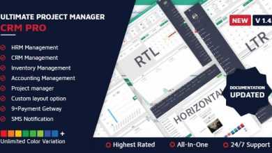 Photo of [Download-S1] Ultimate Project Manager CRM PRO v1.4.2 - nulled