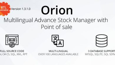 Photo of [Download-S1] Orion v1.3.1.0 - Multilingual advance stock manager with Point of sale system
