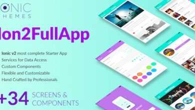 Photo of [Download-S1] Ion2FullApp v1.1.3 - Full Ionic Template for Ionic 3+