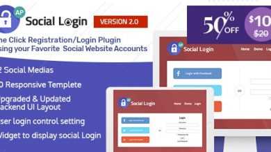 Photo of [Download-S1] Social Login WordPress Plugin v2.0.3 - AccessPress Social Login