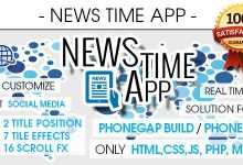 Photo of [Download-S1] News Time App With CMS v1.0.4 - Android [ AdMob & Push Notifications ]