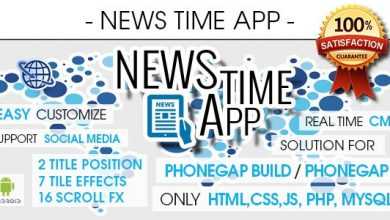 Photo of [Download-S1] News Time App With CMS v1.0.4 - Android [ AdMob & Push Notifications ]