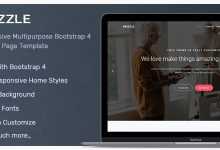 Photo of [Download-S2] Brizzle v1.0 - Responsive Bootstrap 4 Landing Page Template