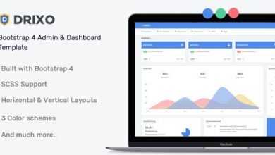 Photo of [Download-S2] Drixo v1.0 - Admin & Dashboard Template
