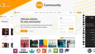 Photo of [Download-S2] OneCommunity v3.3.3 - BuddyPress Nouveau Community Theme