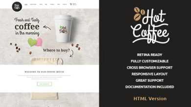 Photo of [Download-S2] Hot Coffee v1.0.1 - Cafe & Restaurant HTML Template