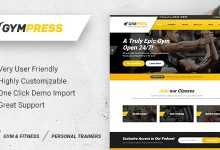 Photo of [Download-S2] GymPress v1.3.2 - WordPress theme for Fitness and Personal Trainers