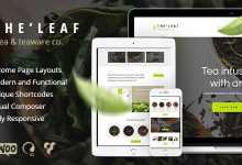 Photo of [Download-S2] TheLeaf v1.7.1 - Tea Production Company & Online Coffee Shop WordPress Theme