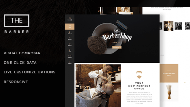 Photo of [Download-S2] The Barber Shop v1.8.2 - One Page Theme For Hair Salon