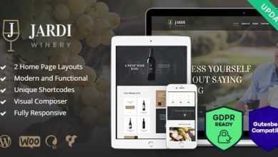 Photo of [Download-S2] Jardi v1.7.1 - Winery, Vineyard & Wine Shop WordPress Theme