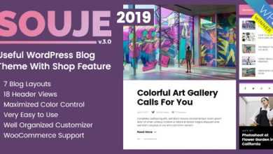 Photo of [Download-S2] Souje v3.1.3 - Personal WordPress Blog Theme