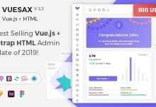 Photo of [Download-S2] Vuesax v3.2 - Vuejs + HTML Admin Dashboard Template