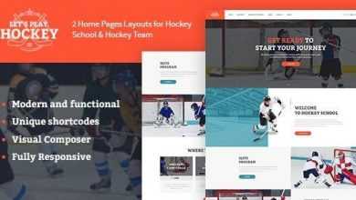 Photo of [Download-S2] Let's Play v1.1.3 - Hockey School & Sport WordPress Theme