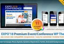 Photo of [Download-S2] Expo18 v1.2.4 - Responsive Event Conference WordPress Theme
