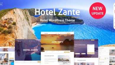 Photo of [Download-S2] Zante v1.1.3 - Hotel Booking Theme