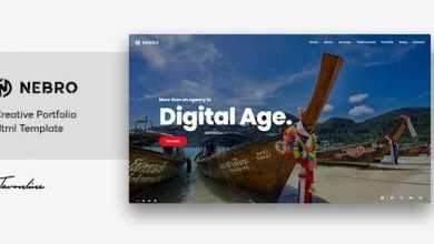 Photo of [Download-S2] Nebro v1.0 - A Creative Digital & Marketing Agency OnePage Template