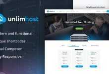Photo of [Download-S2] UnlimHost v1.2.3 - Web Hosting & Internet Technology WordPress Theme