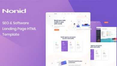 Photo of [Download-S2] Nonid v1.0.0 - SEO & Software Landing Page HTML Template