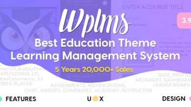 Photo of [Download-S2] WPLMS v3.9.6 - Learning Management System for WordPress