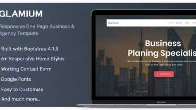 Photo of [Download-S2] Glamium v1.0 - Responsive Multipurpose HTML5 Template