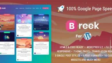 Photo of [Download-S2] Breek v1.4.0 - Minimal Masonry Theme for WordPress