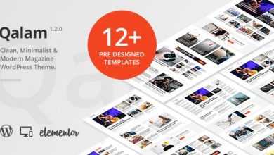 Photo of [Download-S2] Qalam v1.2.0 - NewsPaper and Magazine WordPress Theme