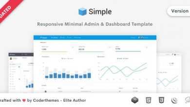Photo of [Download-S2] SimpleAdmin v1.4 - Responsive Bootstrap Admin & Dashboard Template